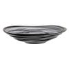 Mikasa Hospitality 2165-43 Ardacam Black Glass 9.8in Dia. Bowl - 8 Each 
