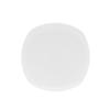 Mikasa Hospitality 5304723 Lola White Bone China 8in x 8in Square Plate - 2dz 