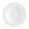 Mikasa Hospitality 001-728242 Versailles White Porcelain 10oz Deep Plate - 6 Each 