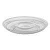 Mikasa Hospitality 2166-2 Ardacam White Glass 10.6in Dia. Chip-N-Dip Plate - 15 Each 