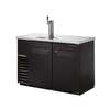 True 24in Back Bar Direct Draw beer cooler with Solid Door - TDR48-RISZ1-L-B-SS-1 