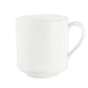 Mikasa Hospitality 5315882 Gordon White Bone China 12oz Mug - 2dz 