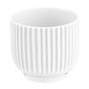 Mikasa Hospitality 001-780136 Sento Wave White Porcelain 10oz Mug - 6 Each 