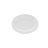 Mikasa Hospitality 5304739 Lola White Bone China 12in x 9in Oval Plate - 1dz 