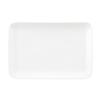 Mikasa Hospitality 001-773578 Seltmann White Porcelain 7.3in x 4.9in Butter Platter 