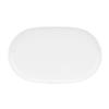 Mikasa Hospitality 001-780138 Sento Wave White Porcelain 13.1inx 8.1in Oval Platter 