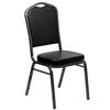 Flash Furniture FD-C01-SILVERVEIN-BK-VY-GG - Item 280247