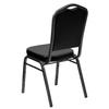 Flash Furniture FD-C01-SILVERVEIN-BK-VY-GG - Item 280247