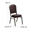 Flash Furniture FD-C01-COPPER-BRN-VY-GG - Item 280290