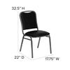 Flash Furniture NG-108-SV-BK-VYL-GG - Item 280291