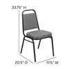 Flash Furniture FD-BHF-1-SILVERVEIN-BCG-GG - Item 280297