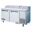 Turbo Air 67in Super Deluxe Pizza Sandwich Prep Cooler - 20cuft - TPR-67SD-N 