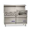 Imperial 60in Range Gas with 2 Convection Ovens & 24"Raised Griddle - IR-6-RG24-CC 