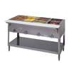 Duke Manufacturing Electric Aerohot 4 Compartment Steam Table Exposed Elements - E304 