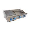 Comstock Castle 42in W countertop Combo with 24in Griddle & 18in Radiant Broiler - FHP42-24-1.5RB 