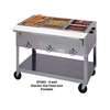 Duke Manufacturing Electric Aerohot 3 Compartment Portable Hot Food Steam Table - EP303SW 