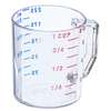 Cambro 1dz 1 Cup (Dry) Polycarbonate Measuring Cups - 25MCCW135 