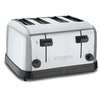 Waring Commercial Toaster Chrome 4 Extra Wide Slot - WCT708 