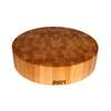 John Boos Non-Reversible 18in Dia Round Maple Chopping Block 4in Thick - CCB18-R 