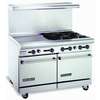 American Range 60in 4 Burner with 36in Griddle, 1 Convection Oven & 1 Std Oven - AR36G-4BCL 