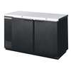 beverage-air 21.86cuft 2-Section Refrigerated Backbar Storage Cabinet - BB58HC-1-B 