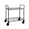 Eagle Group Heavy Duty 21in x 42in Utility Cart with 2 Shelves - U2-2142C 