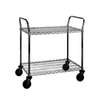 Eagle Group Heavy Duty 24in x 36in Utility Cart with 2 Shelves - U2-2436C 