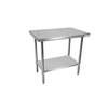 BK Resources Commercial 48x30 Work Prep Table All Stainless Steel NSF - SVT-4830 