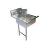 BK Resources Commercial Stainless Left or Right Side Dirty Dishtable 26in - BKSDT-26 