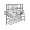 Eagle Group Commercial Stainless Biscuit Bakery Workstation 24in x 60in - TSB2460Z 