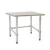 Eagle Group Commercial Stainless 24in x 24in Equipment Mixer Stand - TMS2424-X 