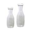 Update International 1ea 33oz Polycarbonate Plastic Pourable Decanter White Lid - PCD-33 