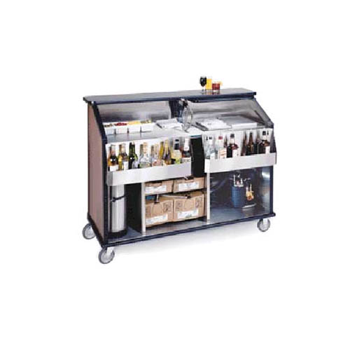 Lakeside 88930 Portable Beverage Bar, NSF, 62 1/2-in. Top Shelf