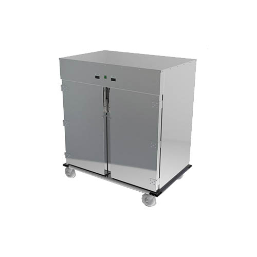 Lakeside PB6760HA Dual Temperature Stainless Steel Meal Delivery Cart