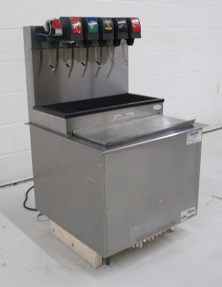 Used CorneliusBeverage CB2323A 6 Head Drop In Soda Fountain Beverage