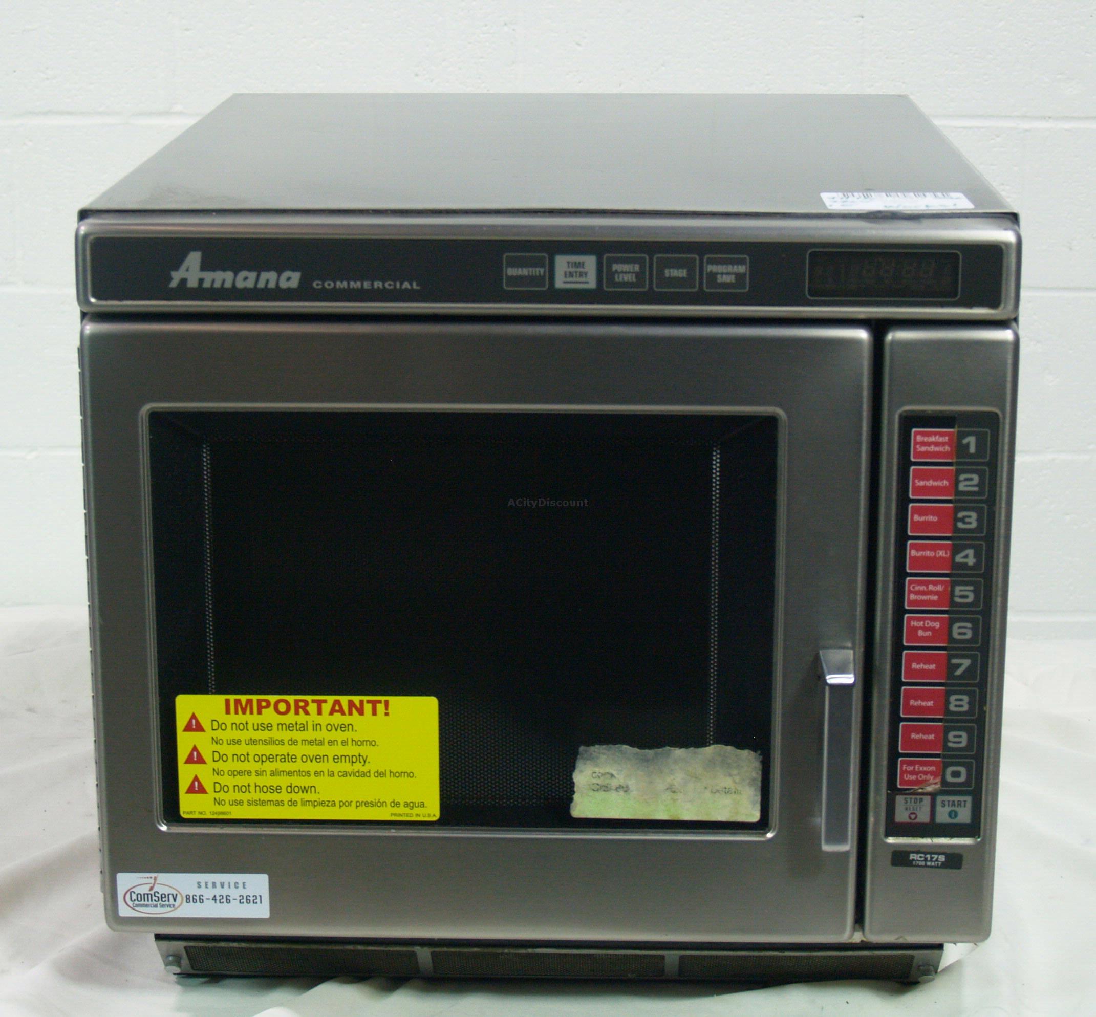 Amana RC17S2 - Item 130910