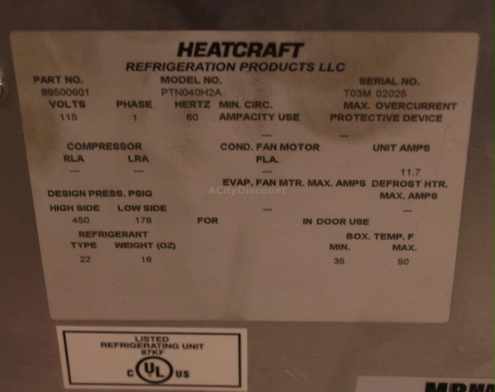 Master-Bilt V30LC082XX - Item 133288