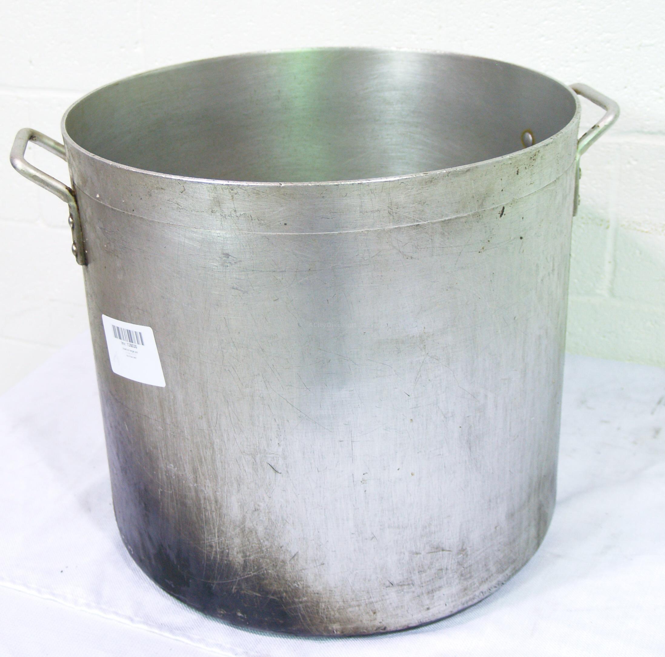 Extra Large USED Pot Aluminum Cooking Restaurant Equipment Pan