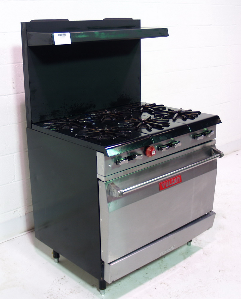 Used Vulcan 36L77R Gas Range with Oven Base - 36in | SKU:174328 SOLD | SUB