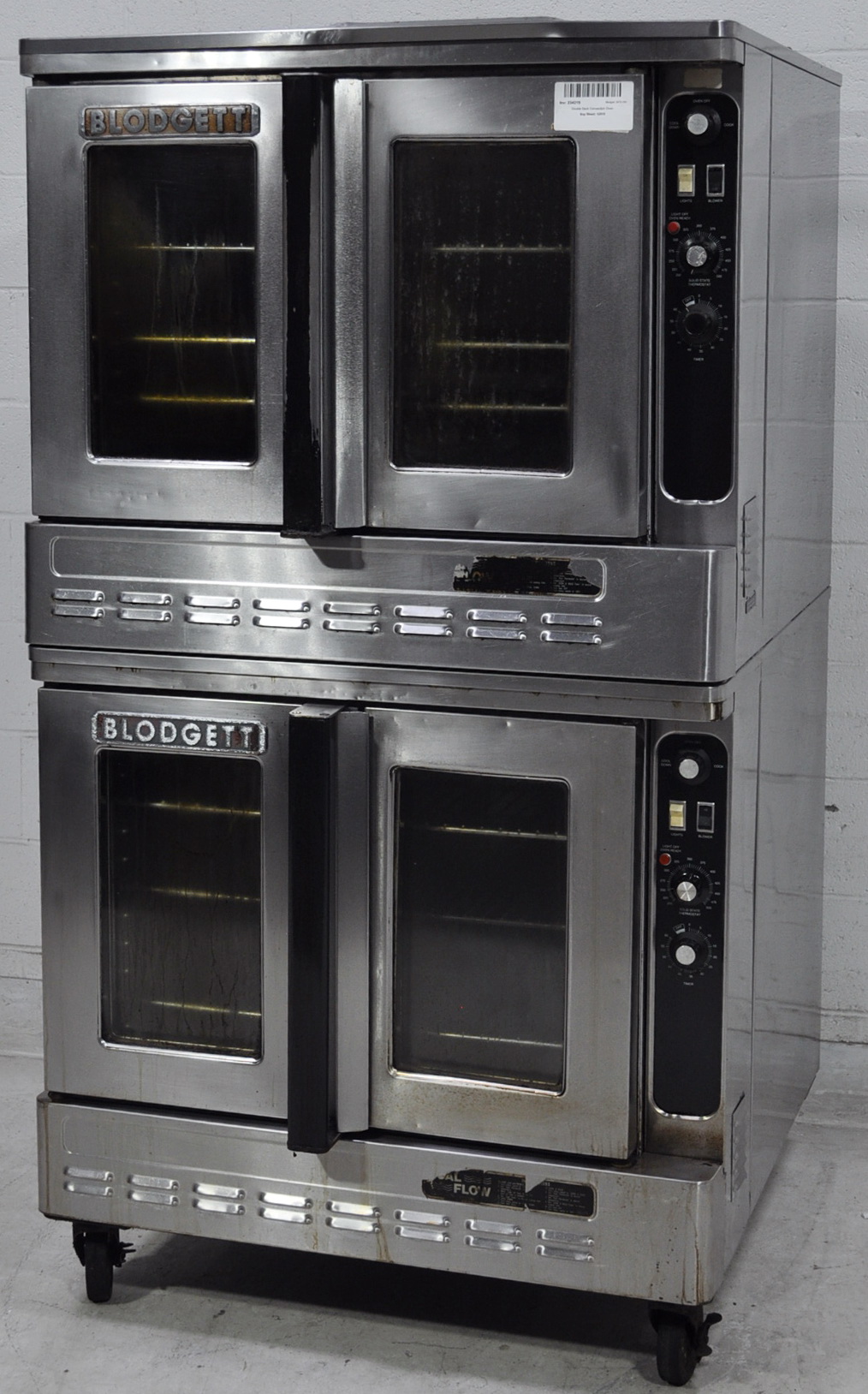 Used Blodgett DFG-100 Double Deck Convection Oven | SKU:234219 SOLD