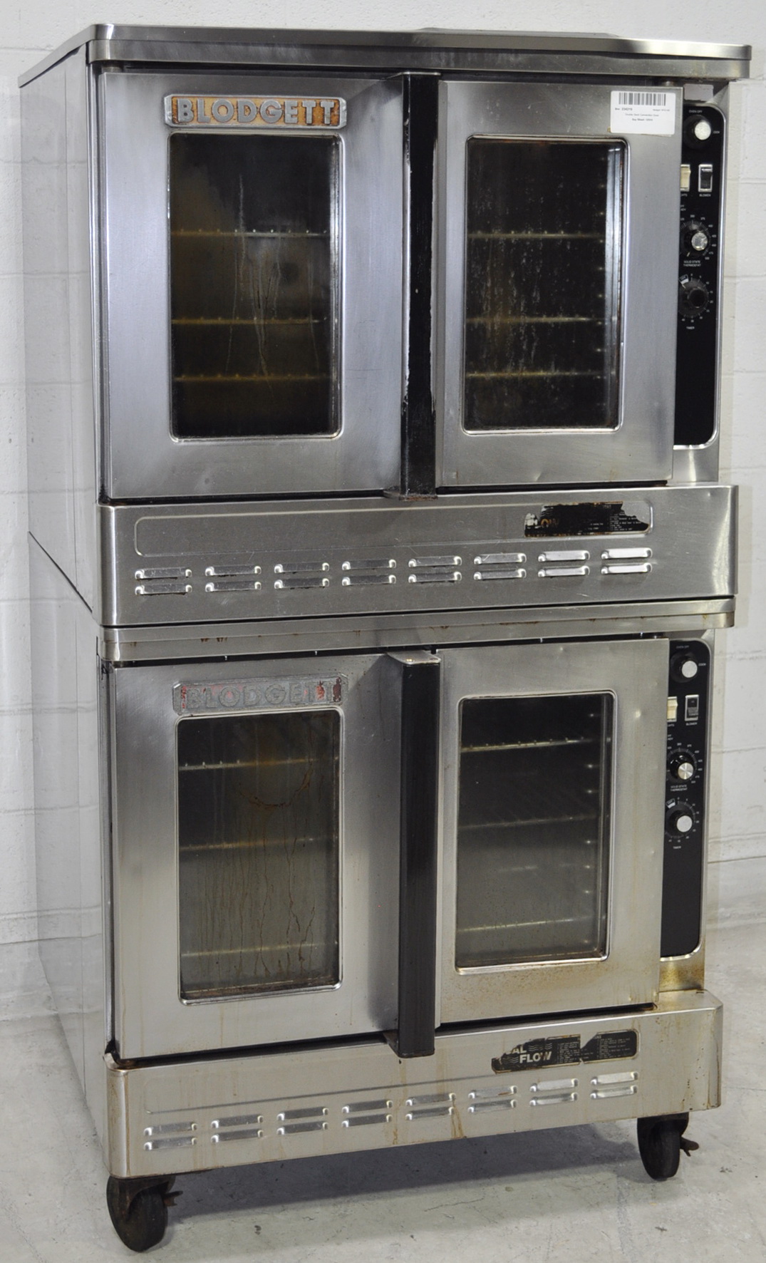 Used Blodgett DFG-100 Double Deck Convection Oven | SKU:234219 SOLD