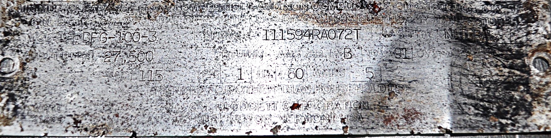 Blodgett DFG-100 - Item 234219