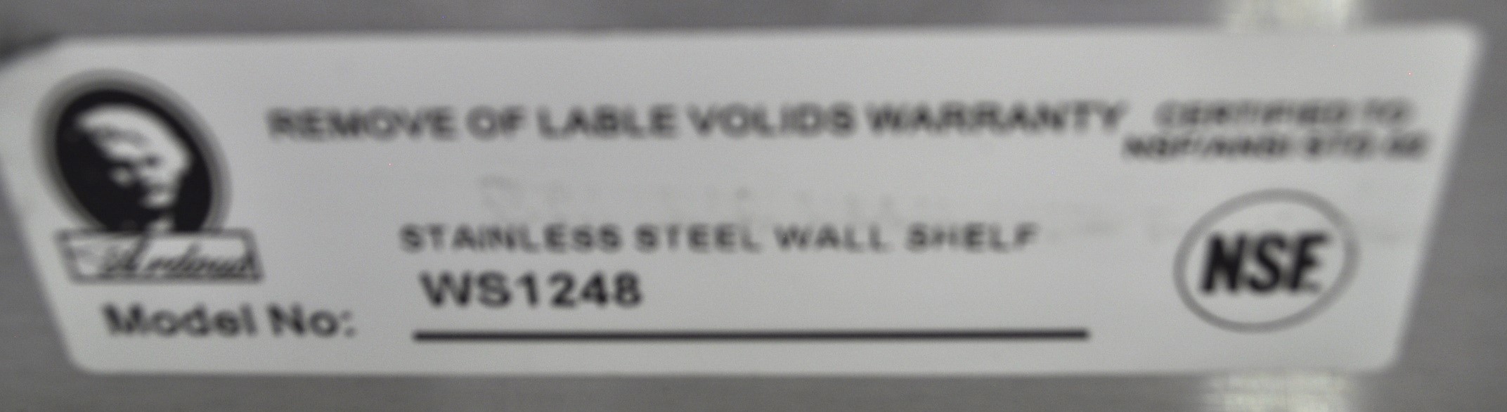 Falcon Food Service WS 1248 - Item 246845