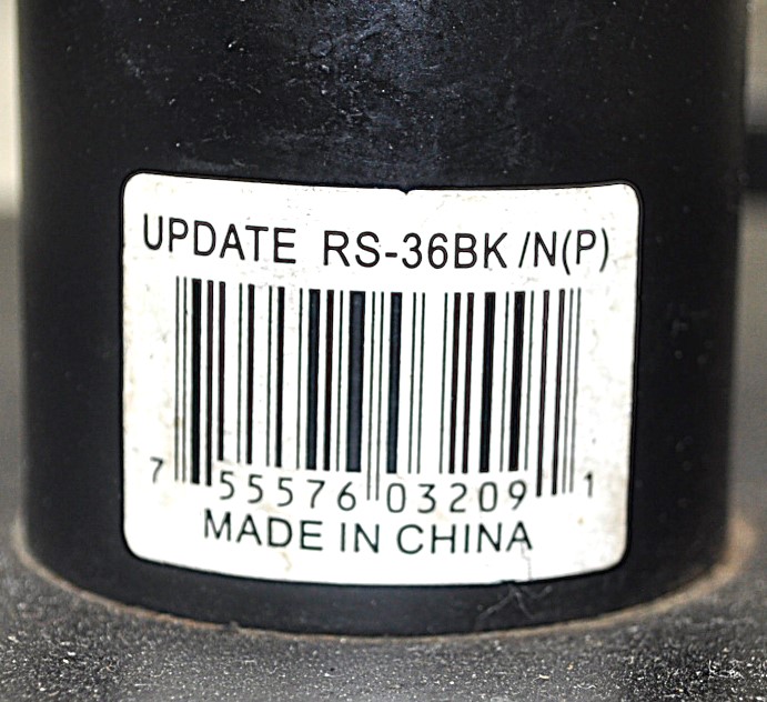 Update International RS-36BK - Item 249119