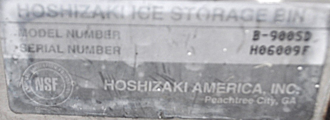 Hoshizaki B-900SD - Item 254093