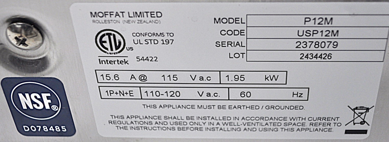 Moffat P12M - Item 254673