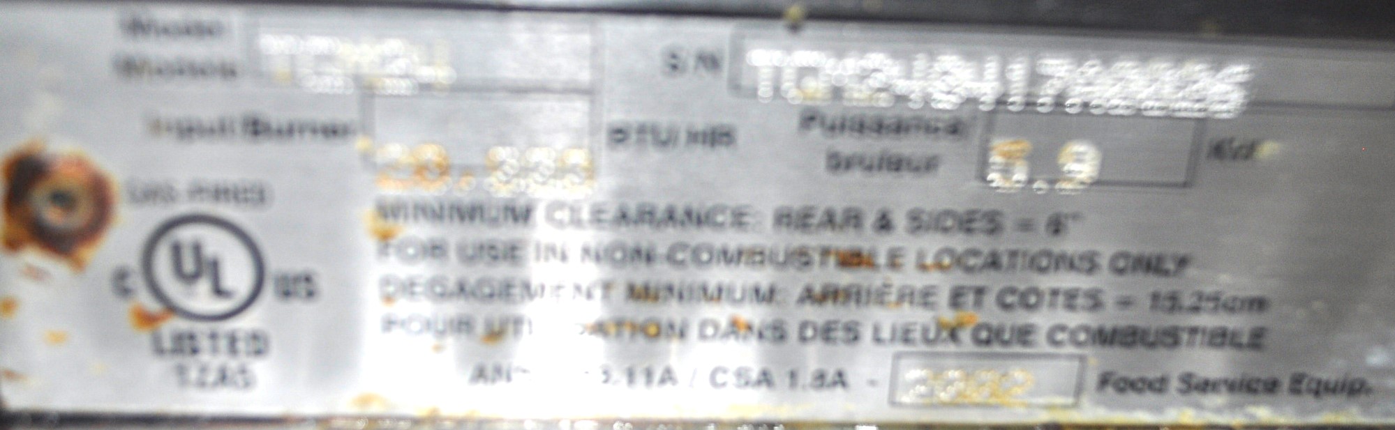 Toastmaster TGM24 - Item 254740