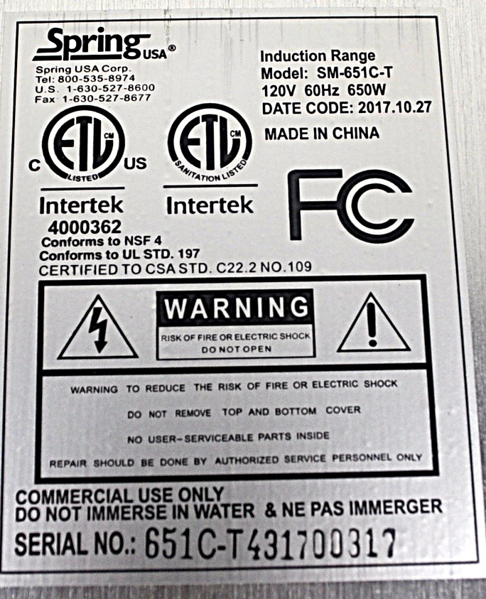 Spring USA SM-651C-T - Item 257266