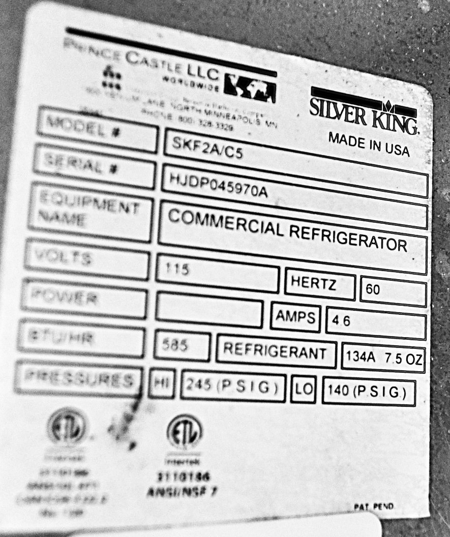 Silver King SKF2A/C5 - Item 259655