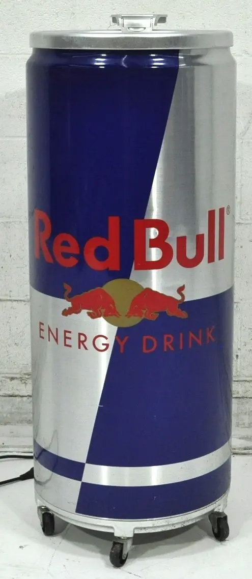 Used Mobile Red Bull Cooler | SKU:261930 SOLD | ACityDiscount